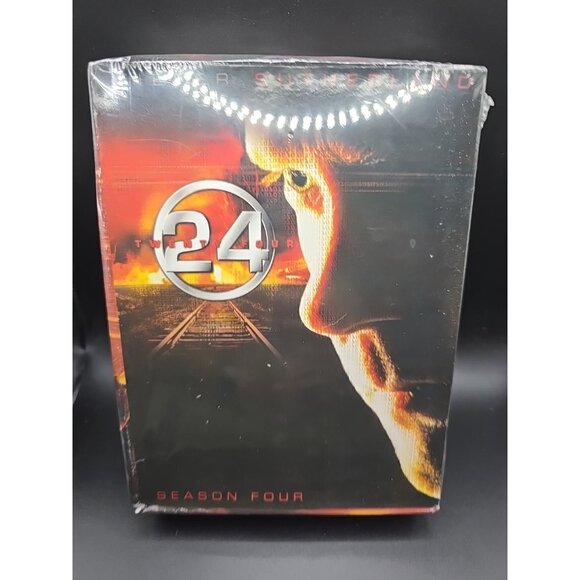 24 Season 4 DVD 2005 7-Disc Set  Kiefer Sutherland TV Show SEALED - Picture 1 of 3